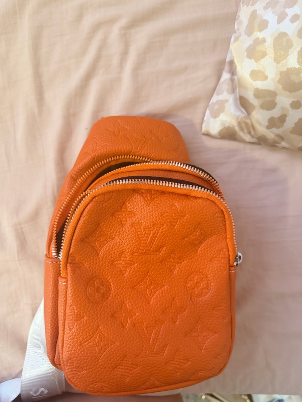 Louis Vuitton Orange Monogram Mini Crossbody Pack